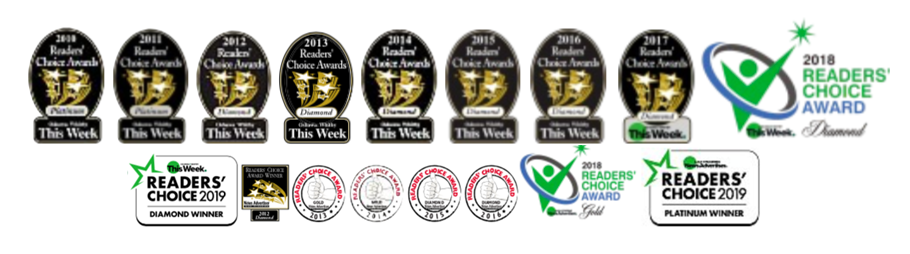 logos of various awards