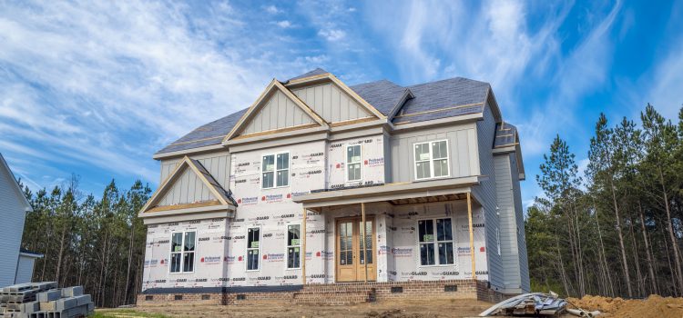 New house construction